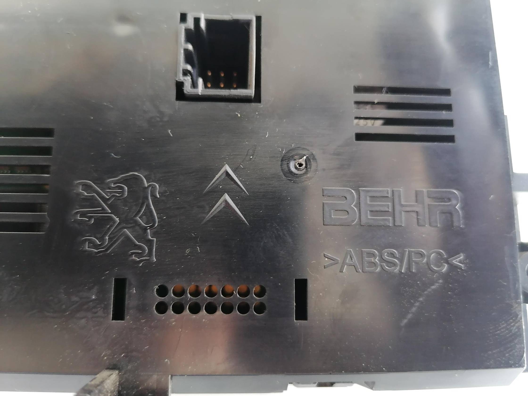 Blocco comando climatizzazione